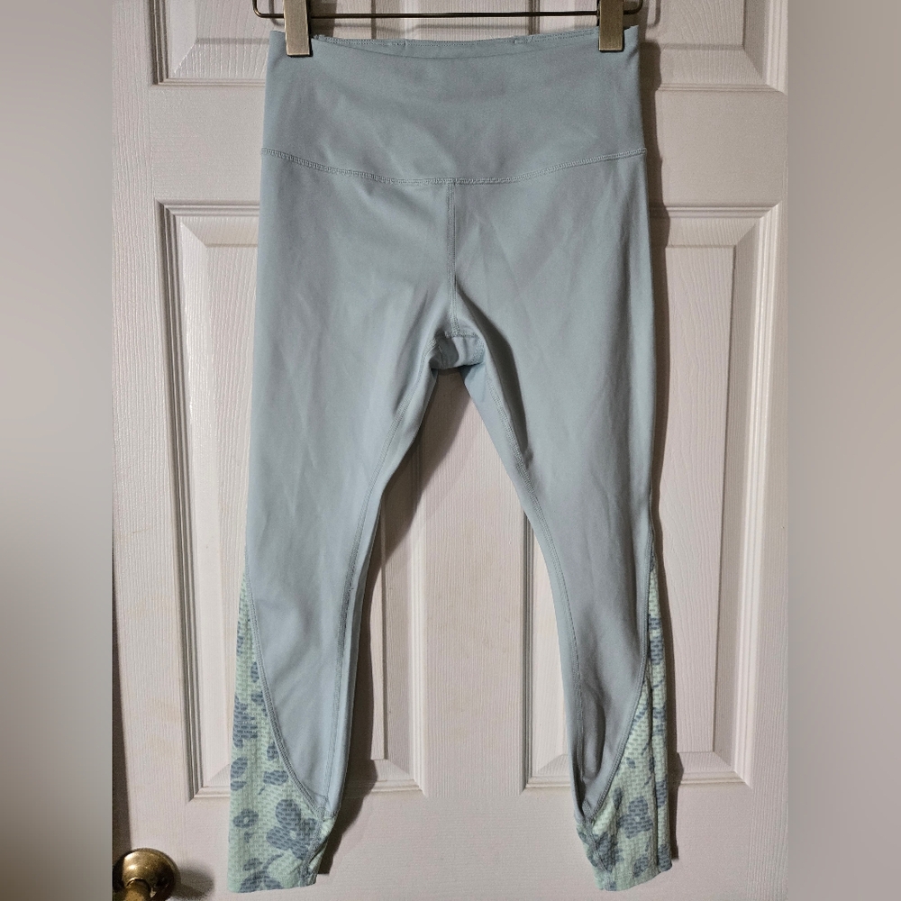 kate spade Mint Leggings with Patterned Cuffs - Size Small